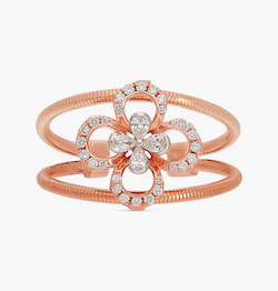 The Fastened Flower Ring